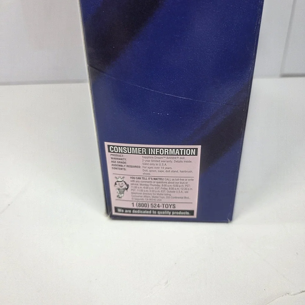 '95 Mattel Limited Edition Sapphire Dream Barbie, Brand new, NRFB